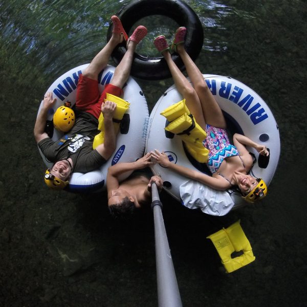 Tubing in Belize